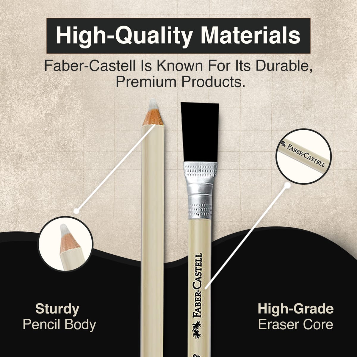 Buy Faber-Castell Perfection Eraser Pencil at Dick Blick