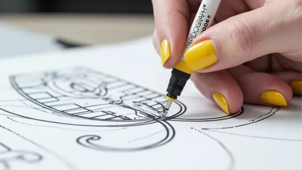 Koh-I-Noor Rapidograph Pens ideal for artists and designers