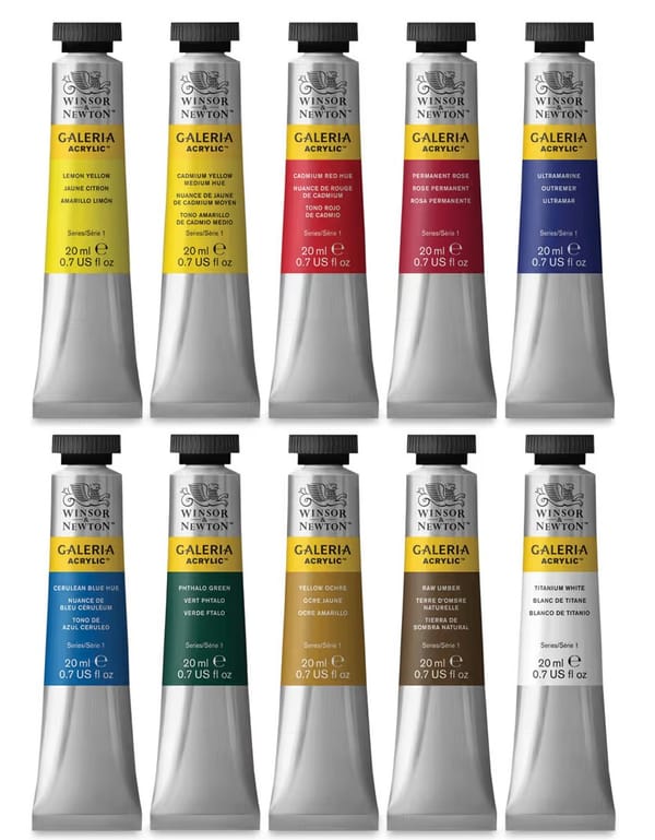 Winsor & Newton Galeria Acrylic Paints